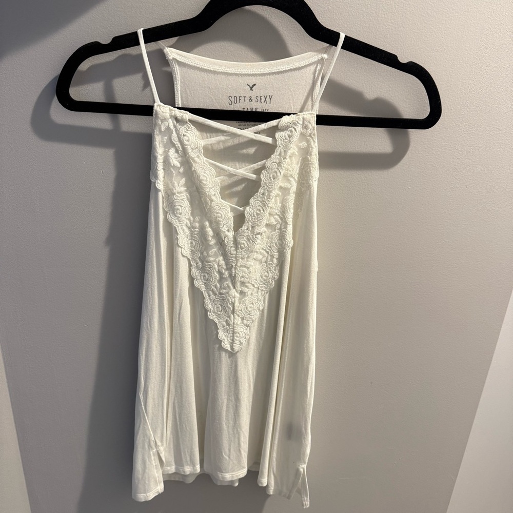AE Lace Up Tank, XS